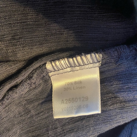 EUC Kleën Women’s Top Blouse Blue Boho Hippie Patch Pockets Lagenlook Sz M - Picture 4 of 4